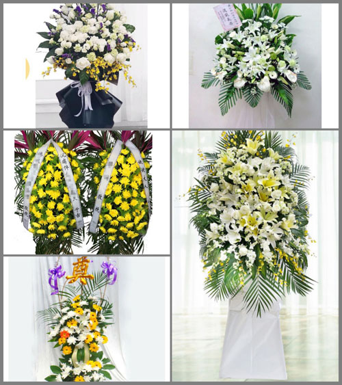 山东临沂蒙阴县蒙阴街道白事花篮预定
